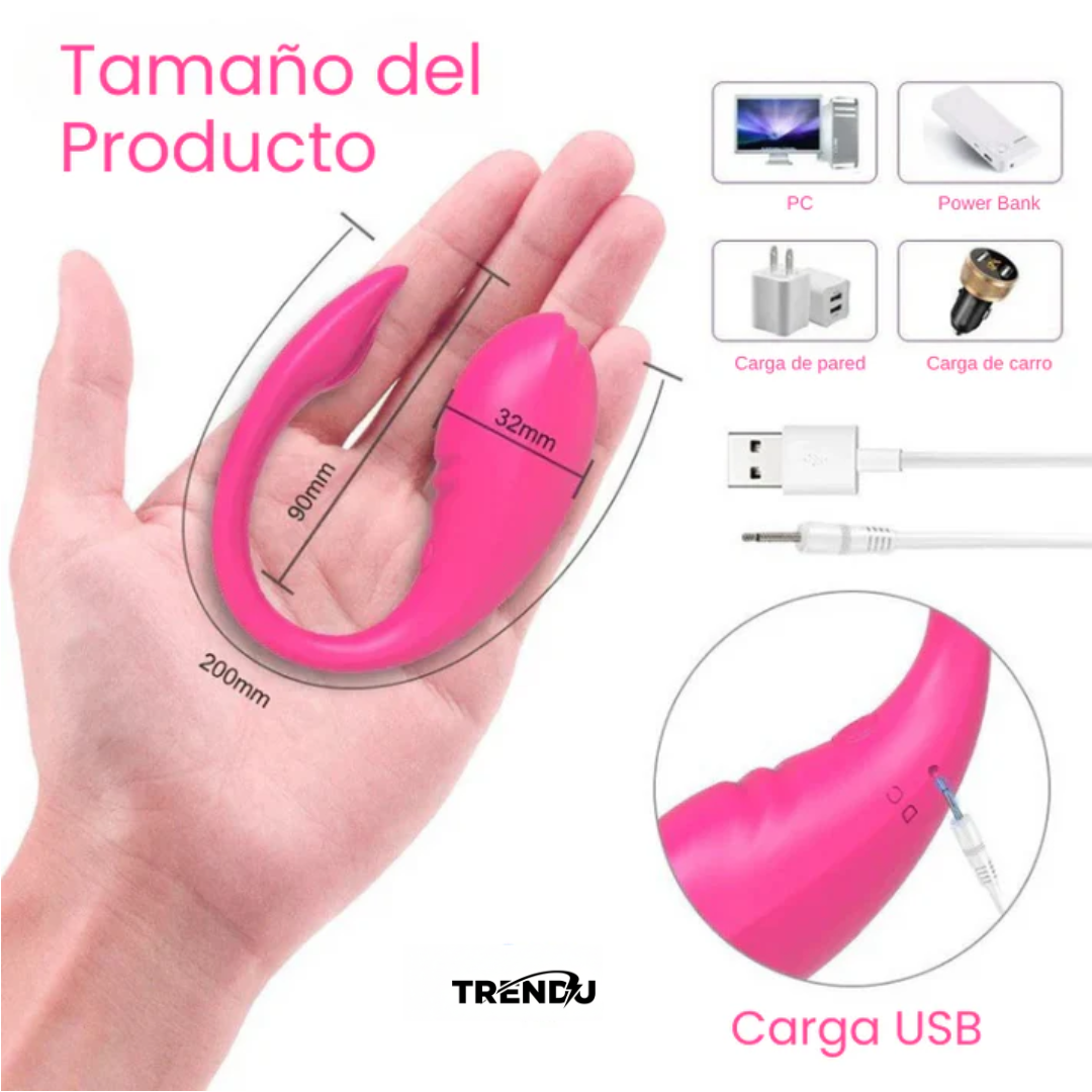 VibraSmart G con Control Remoto - La chispa perfecta para tu vida en pareja