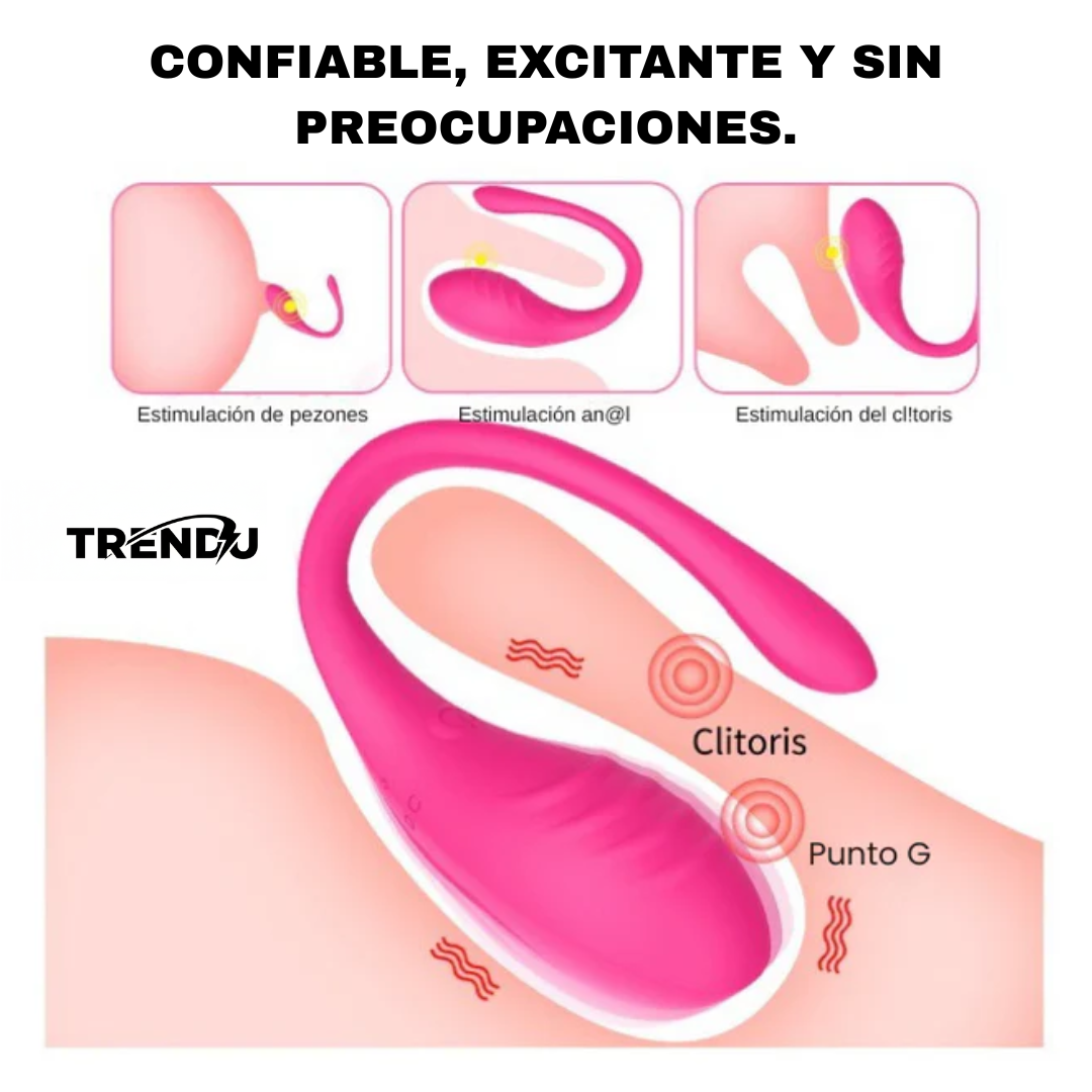 VibraSmart G con Control Remoto - La chispa perfecta para tu vida en pareja
