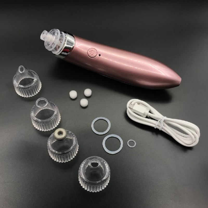 Kit de Limpieza Facil: Extractor de Puntos Negros, Espinillas y Grasa Facial + Juego de herramientas de acero inoxidable